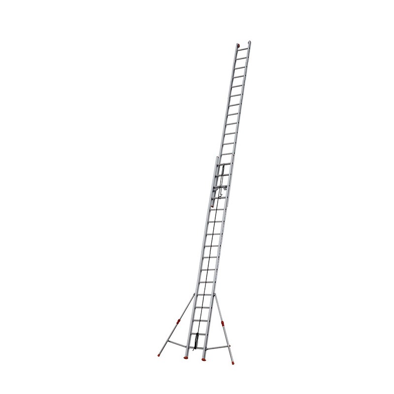 Escalera facal 2 tramos con cuerda roller 2 x 16