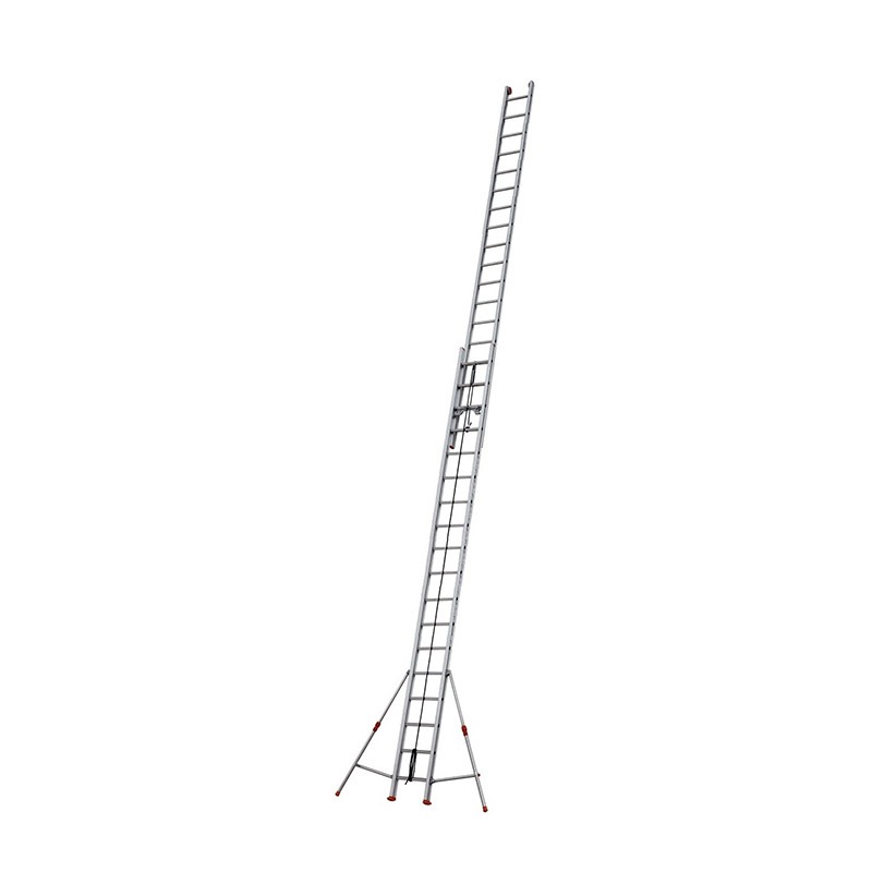 Escalera facal 2 tramos con cuerda roller 2 x 18